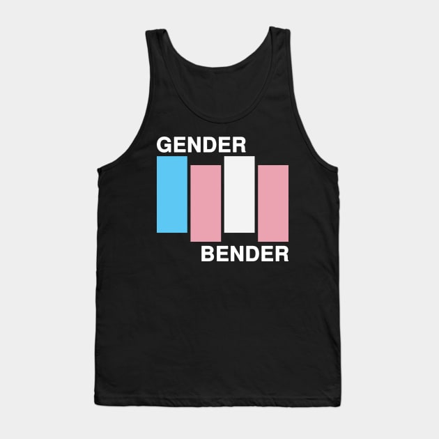 Gender Bender Hardcore Style Tank Top by lilmousepunk